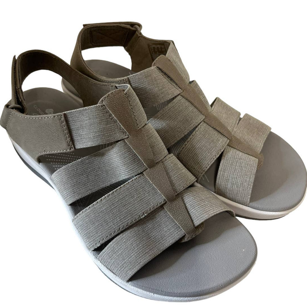 Clarks Cloudsteppers Women Platform Sandals Size 6.5